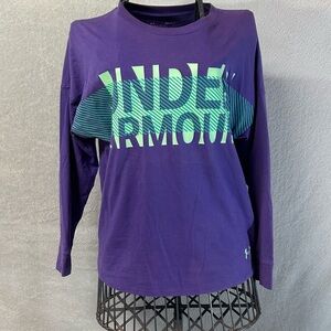 Girls UA “HeatGear” Long Sleeve Shirt